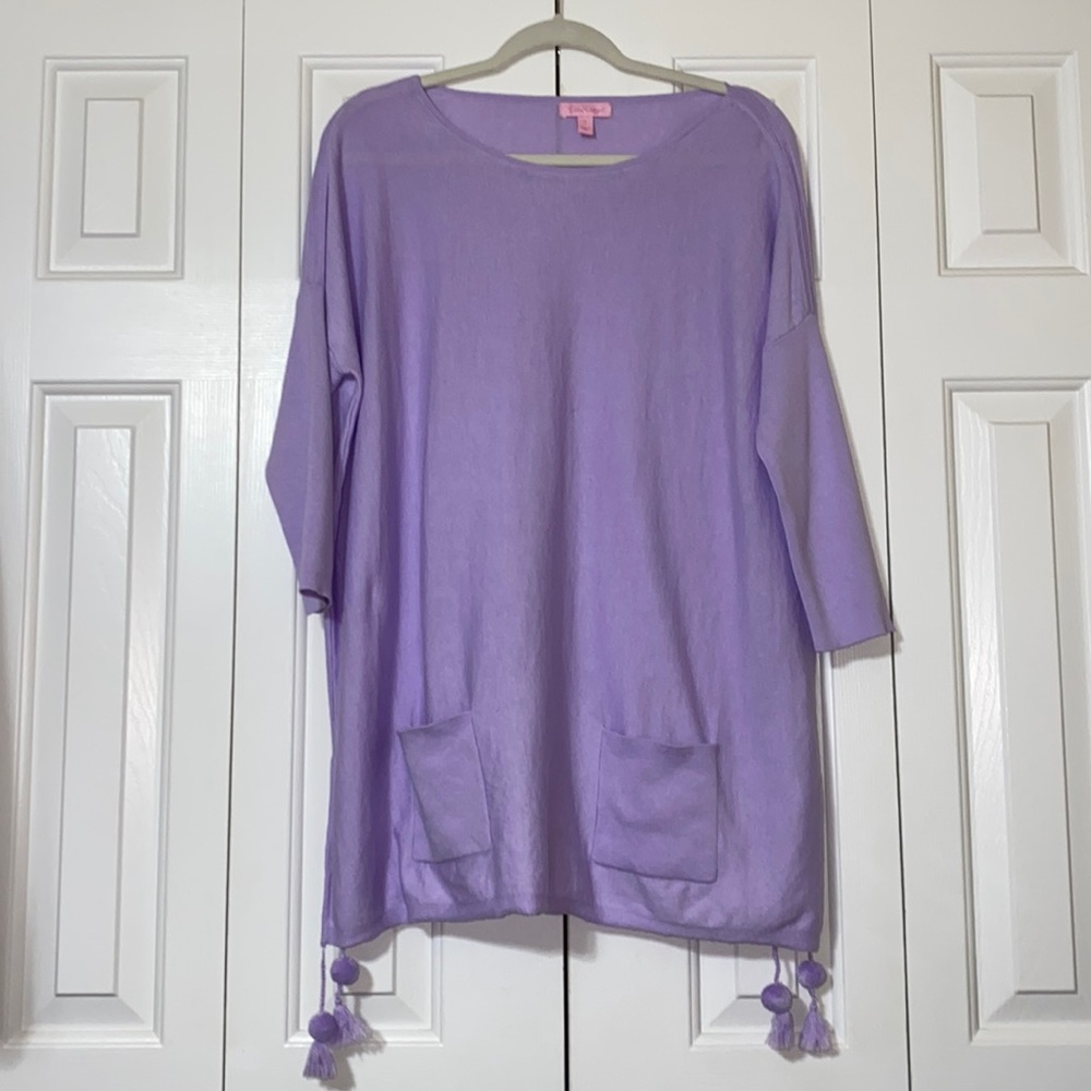 Lilly Pulitzer sweater with pockets!